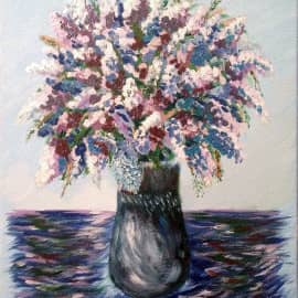 Букет в вазе, сюжет 2