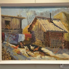 Деревенский дворик