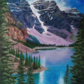 Озеро Морейн, Канада