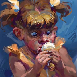 Холодное мороженое