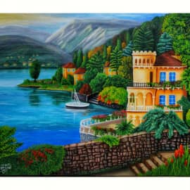 Замок возле Гранд канала