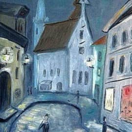 Таллинн в Зимний Вечер