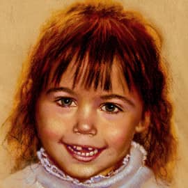 портрет внучки