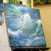 Морская волна (1), художник Валерий