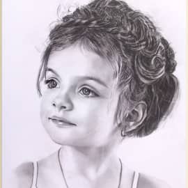 Юная модель...