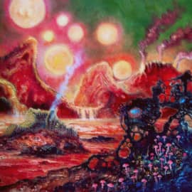 Раскалённая планета.