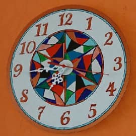 Настенные часы Бронза