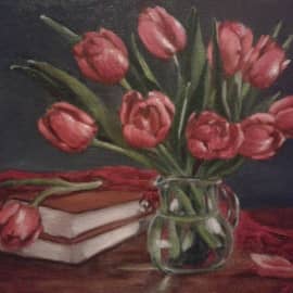 Букет тюльпанов.