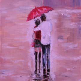 Двое под дождём