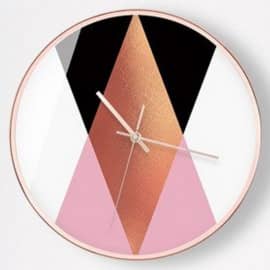 Часы настенные Ромб