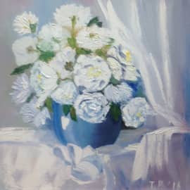 Белые цветы