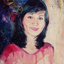 Портрет девушки, сюжет 2