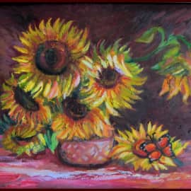 Подсолнухи