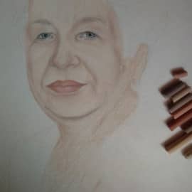 Женщина в роще. Начало