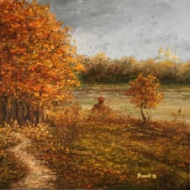 «Осень раскинула краски...»