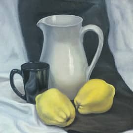 Кувшин и айва