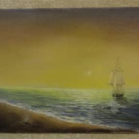 Рассвет на море... (по мотивам картин И. Айвазовского)