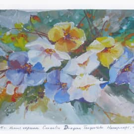 Рисунок. (гуашь, бумага)