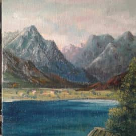 Роспись доски на 8 марта.