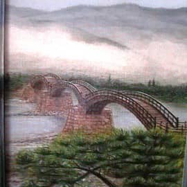 Япония.Ивакуни.мосту 800 лет