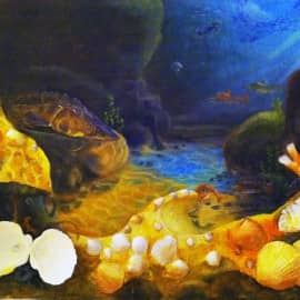 Панно "Морское дно"