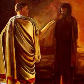 Копия картины "Что есть истина?"