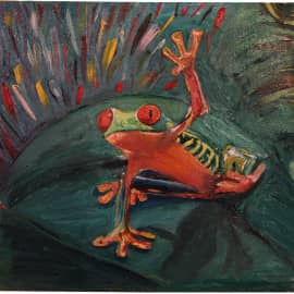 Лягушка позитив