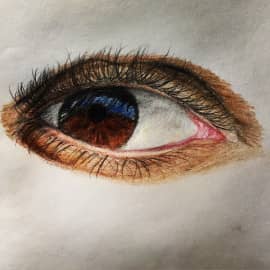 Цветной глаз