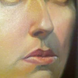 Академ портрет(фрагмент )