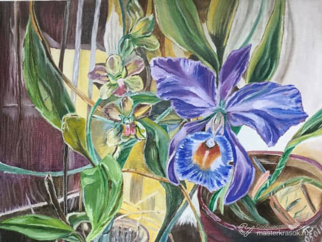 Картина "Орхидея" 