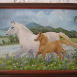 кони бегущие от гроы