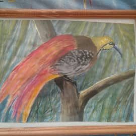 Диковинная птичка