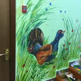 Настенный рисунок 