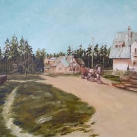 Москва. Посёлок художников