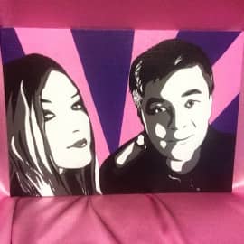 Поп арт портрет