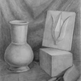 Гипсовый натюрморт