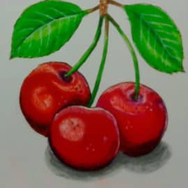 Спелая вишня