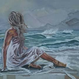 Картина "Вдали от всех людей"