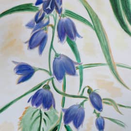 Картина "Колокольчики".