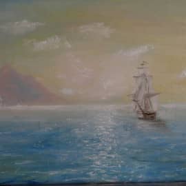 Жемчужное утро (по мотиву И. Сахарова)