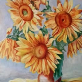 Подсолнухи