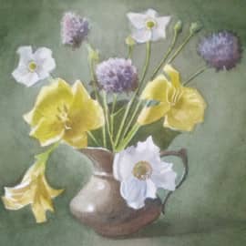 Цветы в вазе