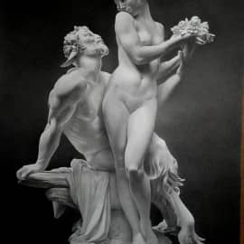 Нимфа и сатир