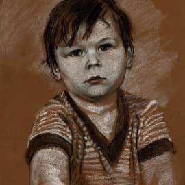 Денис 2015 бумага соус. 45х32.