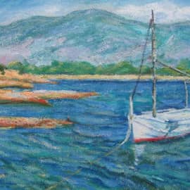 Белая лодка