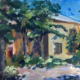 Пленэрная работа, сюжет 4