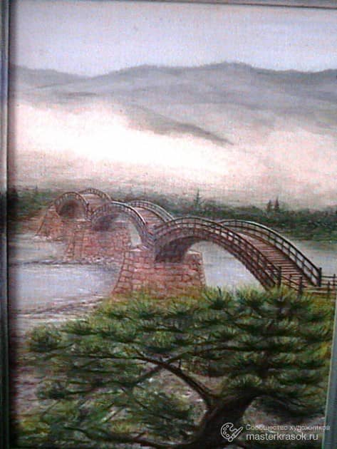Япония.Ивакуни.мосту 800 лет