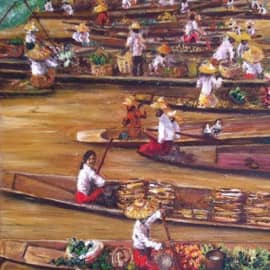 Бирма, озеро Инле