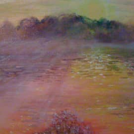 Рассвет на  реке