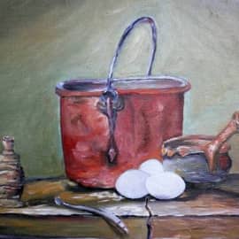 Натюрморт с котелком